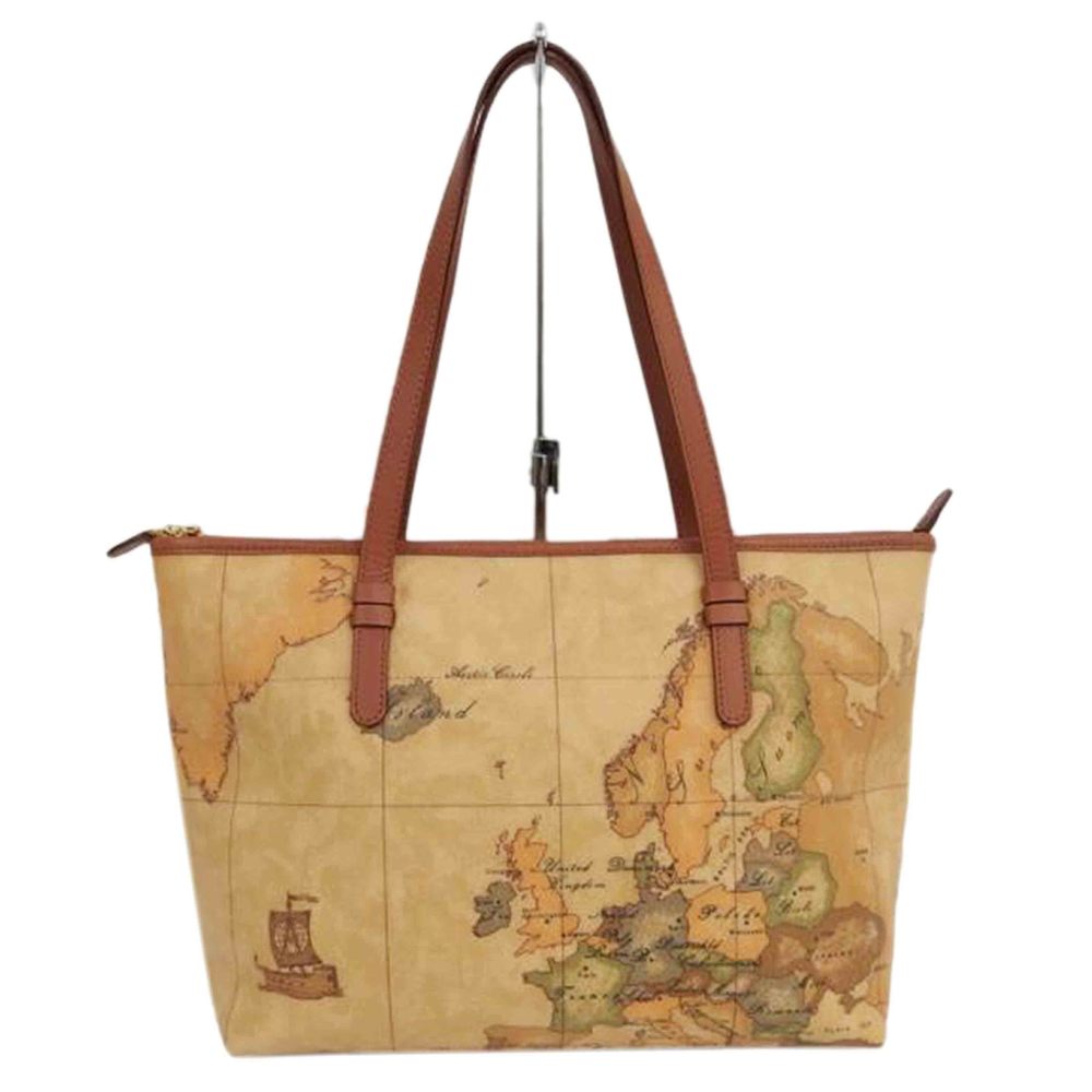 Prima Classe Map Pattern Tote Bag